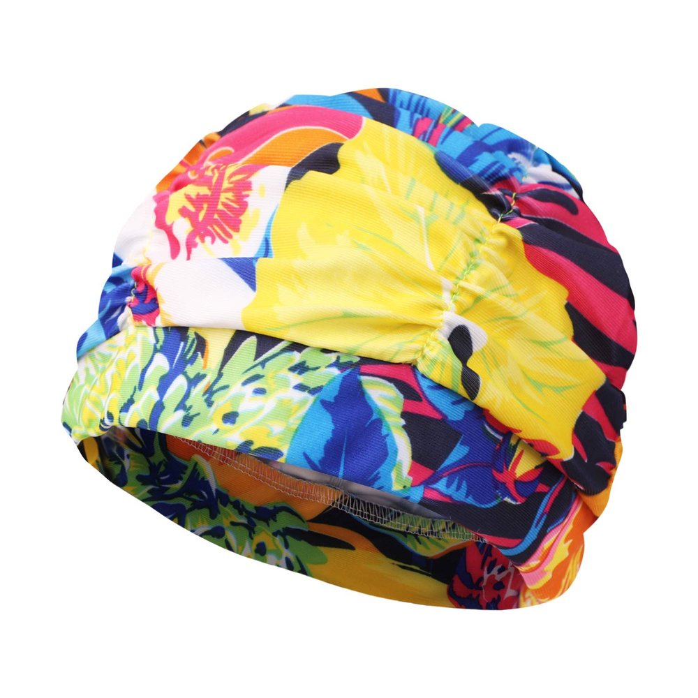 Clobeau Women Swim Caps Swimming Hat Swimming Hat Pool Swim Cap Lady Girls Waterproof Bathing Cap Long Short Hair Ear Protection Spandex Cap Swimmers Caps Turban Hats
