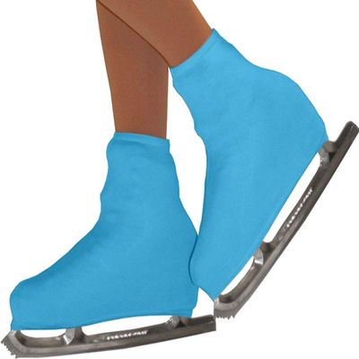 ChloeNoel Figure Skating Boot Cover B01 Bright Blue Adult (1-8)