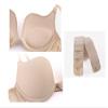 Lefox Women Deep U Multi-Way Convertible Plunge Bra Criss, Apricot, Size 42C view 4
