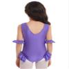 YEAHDOR Little Girls' Circus Show Costume Fancy Dress One Piece Dance Leotard Performance Uniform Halloween Outfit Lavender 7-8 view 4