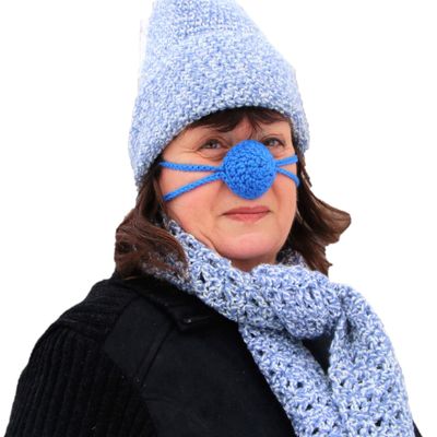 Buy 1 Get 1 Free Sale - Crochet Cozy Nose Warmer - Custom Colors and Sizes Available 