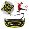 Sportout Soccer/Volleyball Training Equipment Aid, Solo Soccer Trainer, Football Accessories with Adjustable Waist Belt for Kids Adults view 1