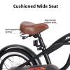 JOYSTAR 14 Inch Kids Bike with Training Wheels for Ages 3-5 Years Old Girls Boys Bikes Toddler Bike Beach Cruiser Kids Bicycle Black view 4