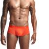 JOCKMAIL Ultra-thin Ice Sexy Underwear Men Boxers Solid Convex Mens Underpants Short Panties Gay Male Boxers (XL, Red) view 2