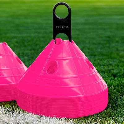 FORZA Soccer Superdome Training Marker Cones [Choose Your Color] (Pink)