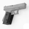 Spartan Mounts Compatible with Glock 20 21 29 30 40 41 Series Pistols [Barrel Right] | Wall Display Storage Organization System | Unique Low Profile Design | Gun Safe Wall | Gun Room Solution view 1