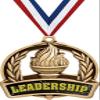 Leadership Medals, 2" Achievement Medal Awards with Custom Engraving 20 Pack view 1