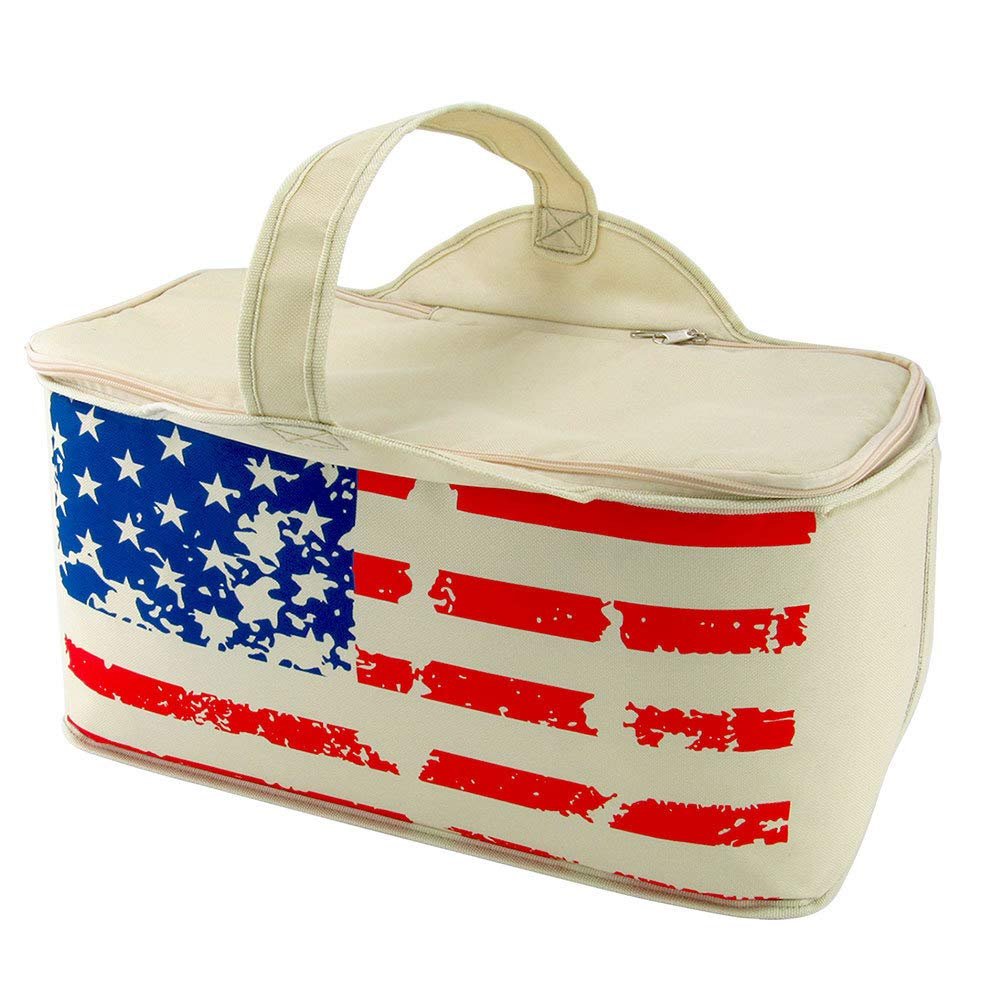 Case of [12] TrailWorthy Patriotic Stars and Stripes Leak Proof