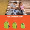 Mintra Office Backpack, Water-resistant Everyday Bag with Adjustable Straps, Unisex Backpack for Travel, College, Multi-Compartments with Secure Zippers, Dark Green, 20L Large, 12.59" W x 20" H view 4
