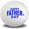 Fathers Day Golf Gift Set  3 Golf Balls Printed with Happy Fathers Day & 20 White Tees Printed with #1 DAD  Tournament Quality Balls  Unique Gift for Dad or Grandpa view 4