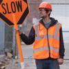 Pioneer Hi Vis Multi-Pocket Safety Vest - Lightweight with Reflective Tape for Traffic, Construction - Class 2 - Orange view 2