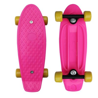 SK8MEMO 17X5inch Mini Skateboard, Mini Cruiser Skateboard for Beginners