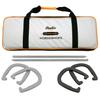 Baden Champions Horseshoe Set | Backyard Games | Tournament Quality Forged Steel Construction, Durable Gray/Black Design view 1