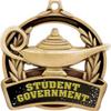 Student Government Medals, 2" Lamp of Learning Student Government Medal Awards with Custom Engraving 100 Pack Prime view 2