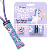 Racket Pets Kids Tennis Racket Dampener & Matching Overgrip Tape, Performance Shock Absorbing Dampener for Tennis Racket & Fun Animal Print Tennis Wrap Grip Tape (Unicorn) view 1