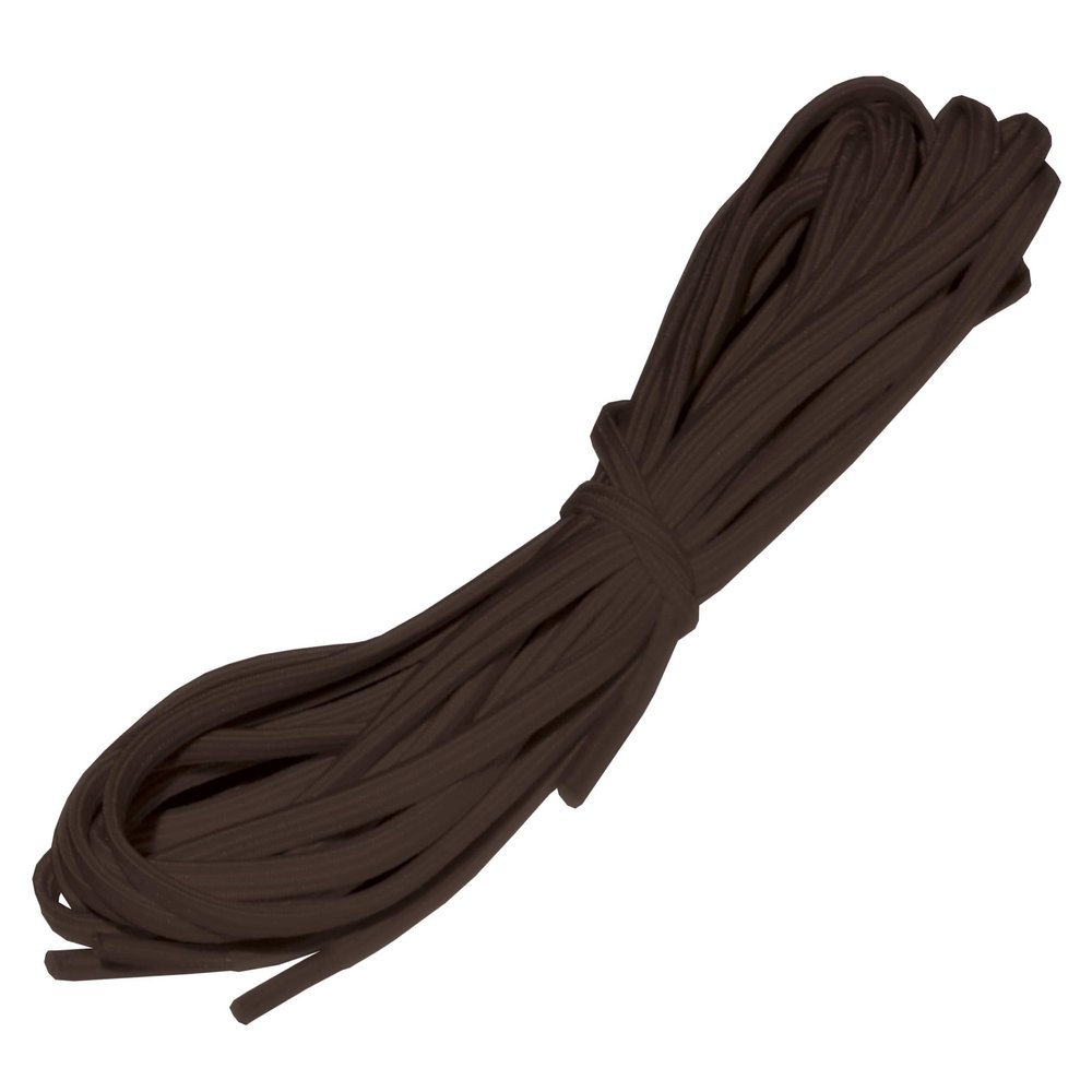 26" Long Brown Elastic Shoelaces - 2 Pair (4 Laces)