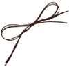 26" Long Brown Elastic Shoelaces - 2 Pair (4 Laces) view 2