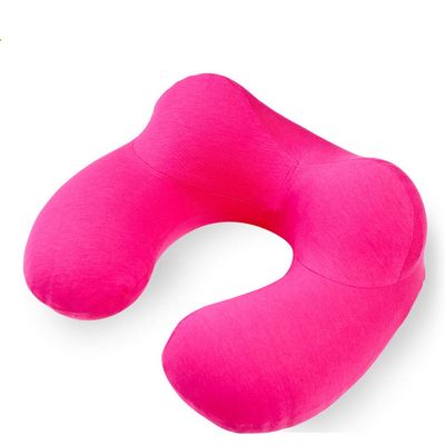 JLFTF Ultralight Inflatable Travel Pillow Compressible, Compact, Inflatable, Comfortable, Ergonomic Pillow for Neck and Lumbar Support During Camping for