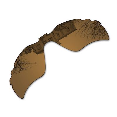 Millersawp Radar Path Vented Replacement Lenses Compatible with Oakley Sunglass-Bronze Iridium