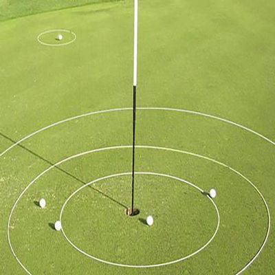 GolfTrainingAids eGOLFRING - Individual Yellow Golf Targets - Short Game Improvement - Chipping Trainer, Putting Trainer