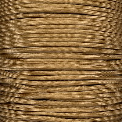 Coyote Brown - 7 Strand 550 Paracord - 1000 Feet - Mil-Spec Paracord - USA Made MIL-C-5040H