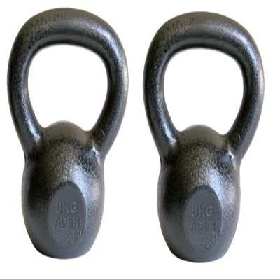 Ader 8kg (18lb) Premier Kettlebell Set (2pcs)
