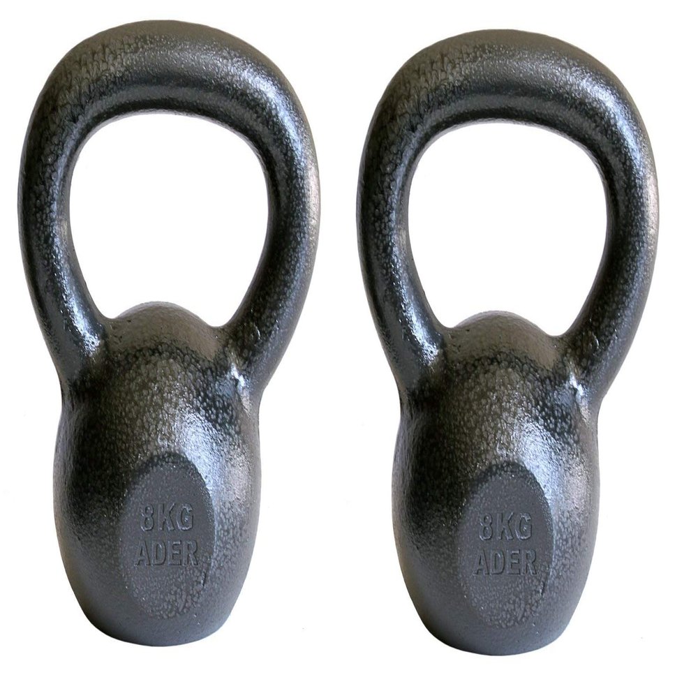 Ader 8kg (18lb) Premier Kettlebell Set (2pcs)