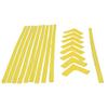 Oncourt Offcourt Pickleball Lines Set  Quickly Set Up Your Pickleball Court/Easier Than Taping/Carrying Case Included view 1