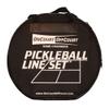 Oncourt Offcourt Pickleball Lines Set  Quickly Set Up Your Pickleball Court/Easier Than Taping/Carrying Case Included view 3