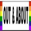 Gear Tatz - Out & About - LGBTQ Bumper Sticker - 3 x 10 inch - Professionally Made in USA - Vinyl Decal view 1