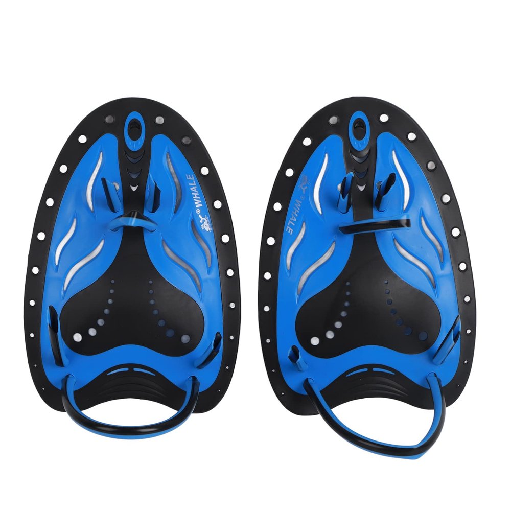ZJchao Hand Swim Paddles - Professional Training Paddles, Adjustable Diving Hand Flippers, Flat Training Paddles for Swimming Workouts, Men, Women, and Children (#4)