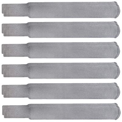 Yacht & Smith 6 Pairs Of Women's Referee Cotton Tube Socks, Solid and Striped, Sports Sock, Casual Sock