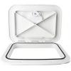 YaeMarine Marine Boat Deck Access Hatch & Lid Boat Marine Caravan RV White, 10-5/8"x14-3/4" view 1