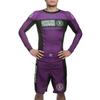 Hardcore Training Fight Shorts Recruit Black Green Red Purple Blue Men's Boxing MMA BJJ Grappling Kickboxing No Gi view 3
