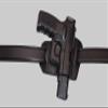 ALIS344202 Leather Pancake Holster Open-end Thumb Break RH & 2 Single Mag Pouches for Colt 1911 & All Other 1911 Models Handmade! view 3
