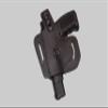 ALIS344202 Leather Pancake Holster Open-end Thumb Break RH & 2 Single Mag Pouches for Colt 1911 & All Other 1911 Models Handmade! view 4