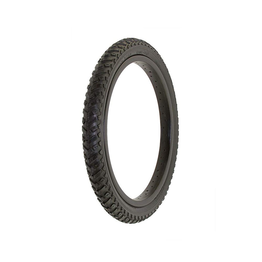 Alta Bicycle Tire Duro 16" x 1.90" Bike Tire All Black, Rigid Style Tread