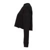 Bella Canvas Womens cropped crew fleece (fast fashion) (XL) (Black) view 3