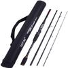 baitcasting Rod, 4 Piece Casting Spinning Fishing Rods Portable 4 pc Lightweight Carbon Fiber Poles M Power MF Action 8ft view 1