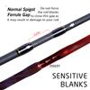 baitcasting Rod, 4 Piece Casting Spinning Fishing Rods Portable 4 pc Lightweight Carbon Fiber Poles M Power MF Action 8ft view 2