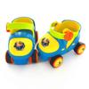 Kid's Children's Boys Girls Adjustable Speed Quad Roller Skates Shoes with Safe Lock Mode for Beginners (Blue) view 1