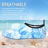 ANLUKE Water Shoes Barefoot Aqua Yoga Socks Quick-Dry Beach Swim Surf Shoes for Women Men Cyan/Flower 42/43 view 4