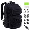 R.SASR Black Tactical Backpack, Military Backpack, Molle Backpack.(Black-02) view 1