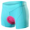 Lixada Women's Cycling Shorts 3D Padded MTB Bicycle Bike Underwear Shorts Blue view 1