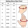MRX BOXING & FITNESS Sailing Gloves with 3/4 Finger and Grip for Men and Women, Great for Kayaking, Workouts and More Grey/Black view 2