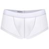JOCKMAIL Ultra-thin Ice Sexy Underwear Men Boxers Solid Convex Mens Underpants Short Panties Gay Male Boxers (M, White) view 1