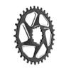 Funn Solo DX Narrow Wide Chainring for 9 10 11 12 Speed Chain, Fits SRAM Direct Mount Interface Crankset, Boost 3mm Offset, Single Speed Bike Chain Ring for MTB, BMX Bike and Road Bike (34T, Black) view 1