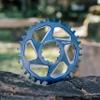Funn Solo DX Narrow Wide Chainring for 9 10 11 12 Speed Chain, Fits SRAM Direct Mount Interface Crankset, Boost 3mm Offset, Single Speed Bike Chain Ring for MTB, BMX Bike and Road Bike (28T, Blue) view 2