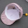 Baby Cartoon Cap Kids Summer Sun Hat Boys UV Protection Caps Girls Cute Soft Brim Baseball Cap for Kid with Insect Ears(Pink) view 3