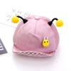 Baby Cartoon Cap Kids Summer Sun Hat Boys UV Protection Caps Girls Cute Soft Brim Baseball Cap for Kid with Insect Ears(Pink) view 4